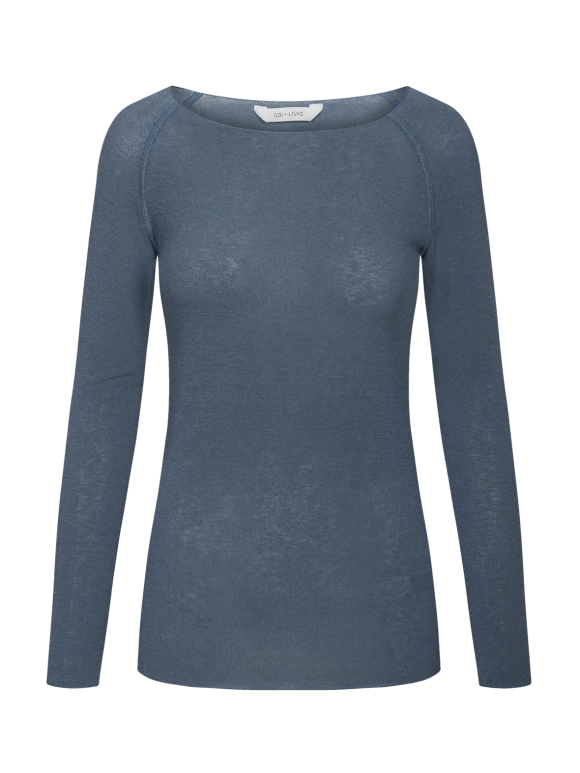 Amalie wool blend bluse, flere farver