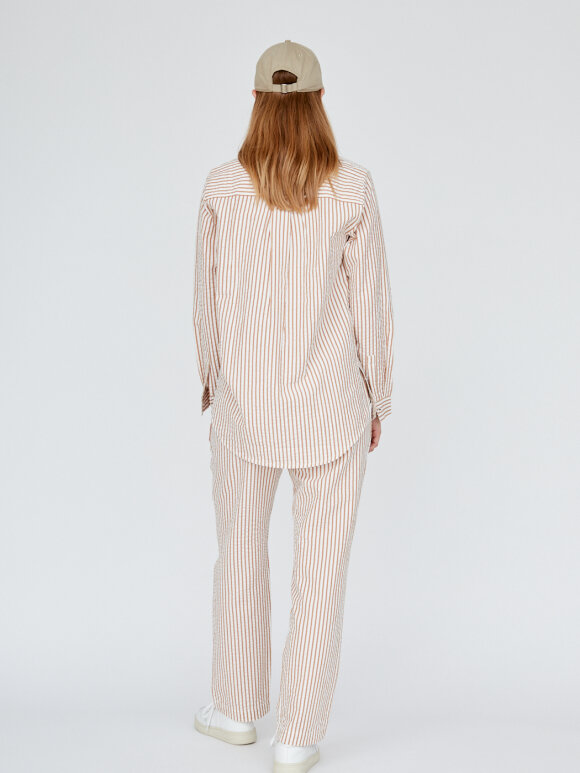 Harriet pant - brown stripe