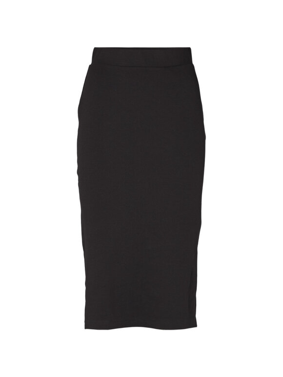 Ludmilla long midi skirt - stribet