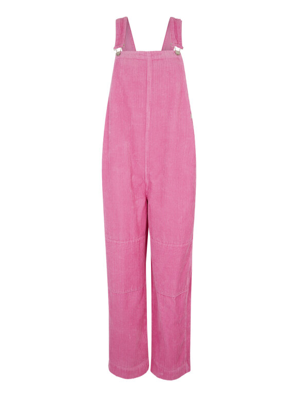 Finn overalls - pink corduroy