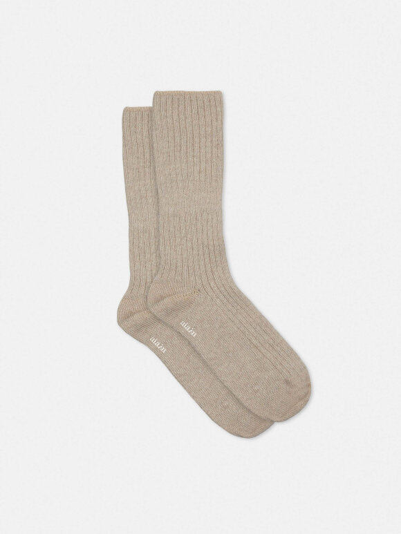 AIAYU - Cashmere rib socks - 2 varianter