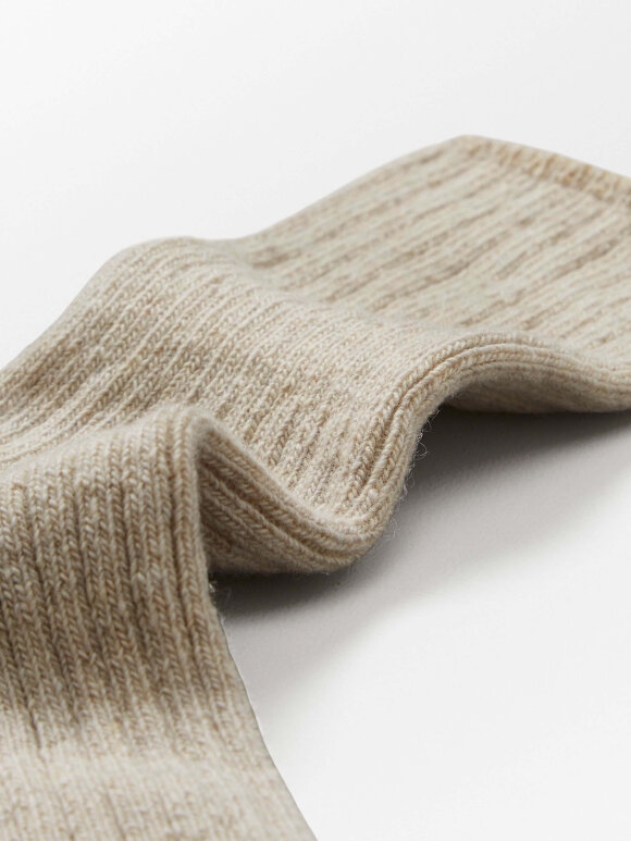 AIAYU - Cashmere rib socks - 2 varianter