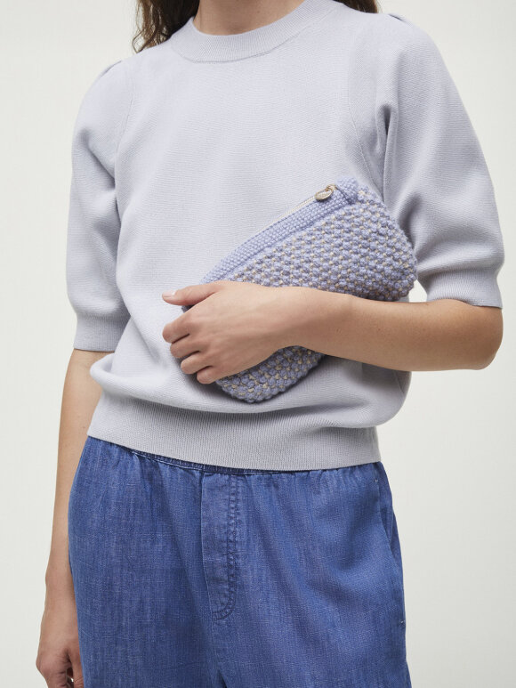 AIAYU - Helen classic Clutch - cloud blue