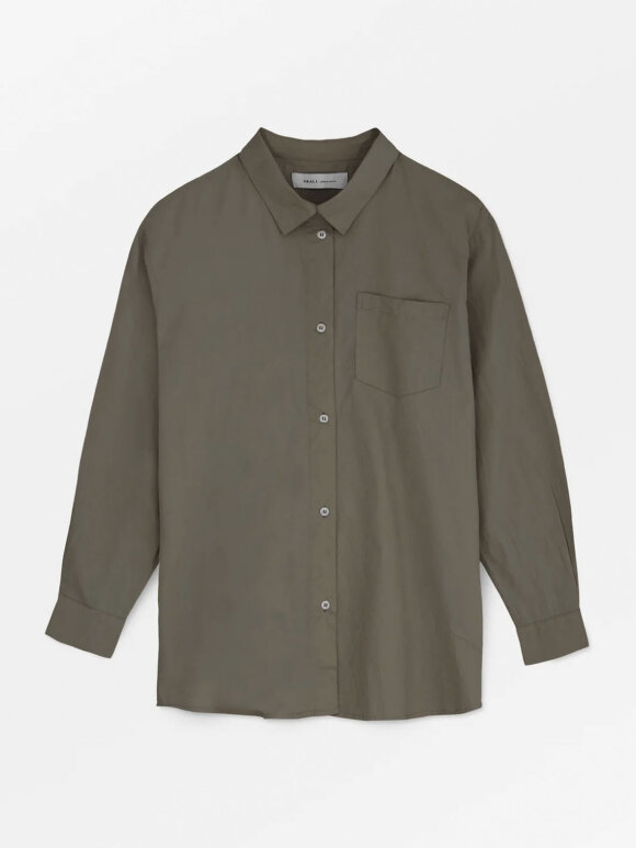 Skall Studio - Edgar shirt - cold brown