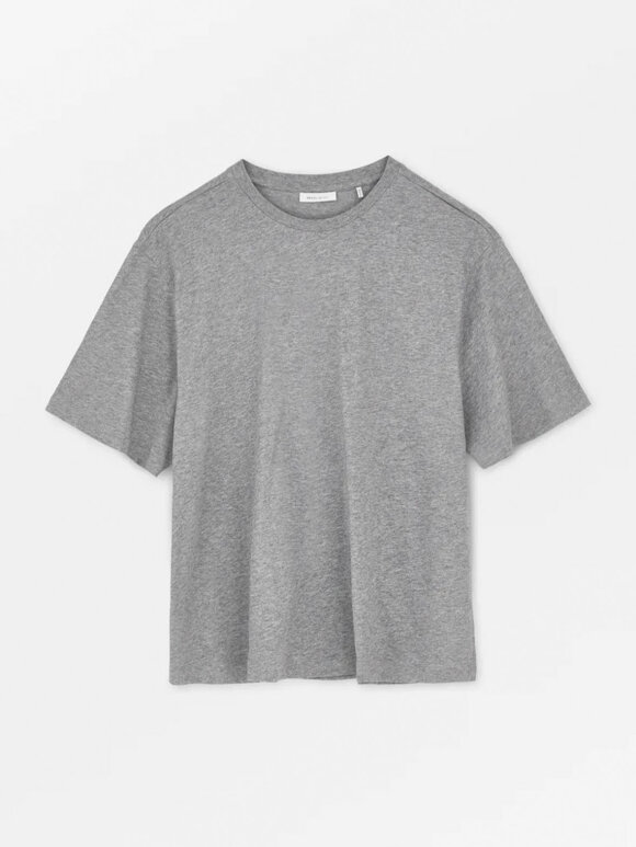 Skall Studio - Andy oversize tee - grey melange