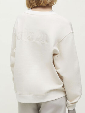 AIAYU - Circular sweatshirt logo - pure ecru