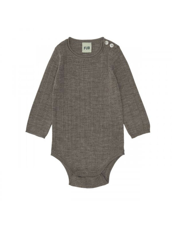 FUB  - Baby merino rib body 