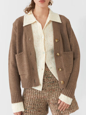 Lovechild 1979 - Loui cardigan - taupe grey