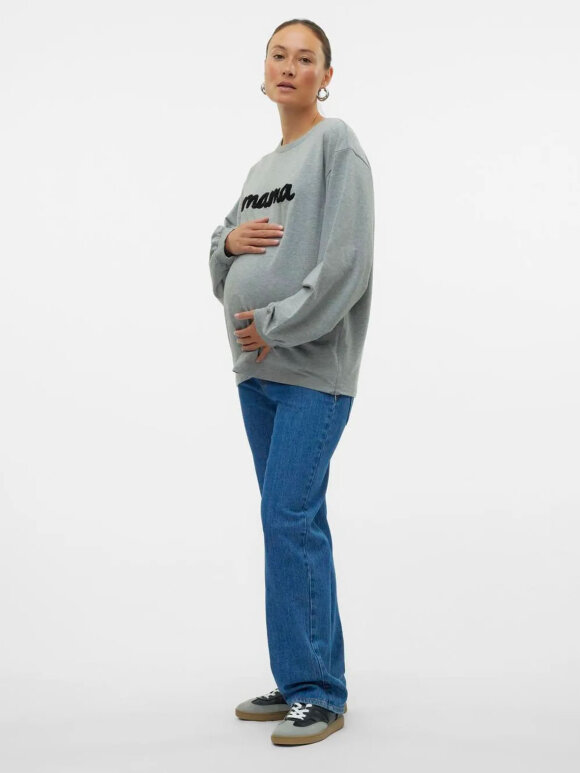 Mamalicious - Sine Vita MAMA sweatshirt - gravid/ammevenlig