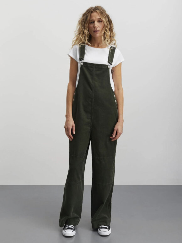 Mads Nørgaard - Mini cord finn Over-alls - green corduroy