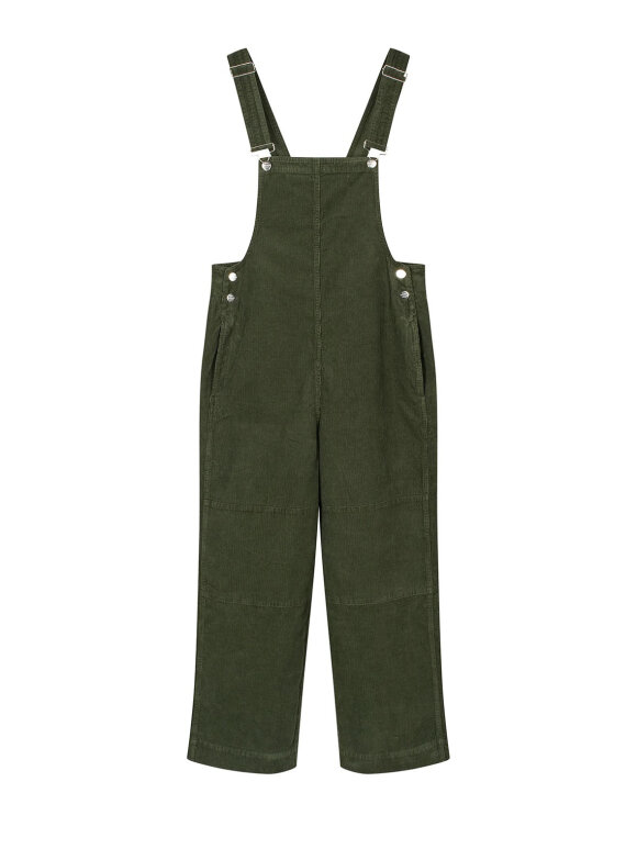 Mads Nørgaard - Mini cord finn Over-alls - green corduroy