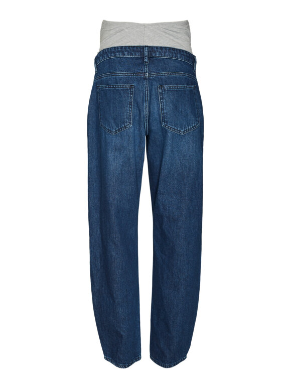 Mamalicious - Kaigo mom jeans - blue