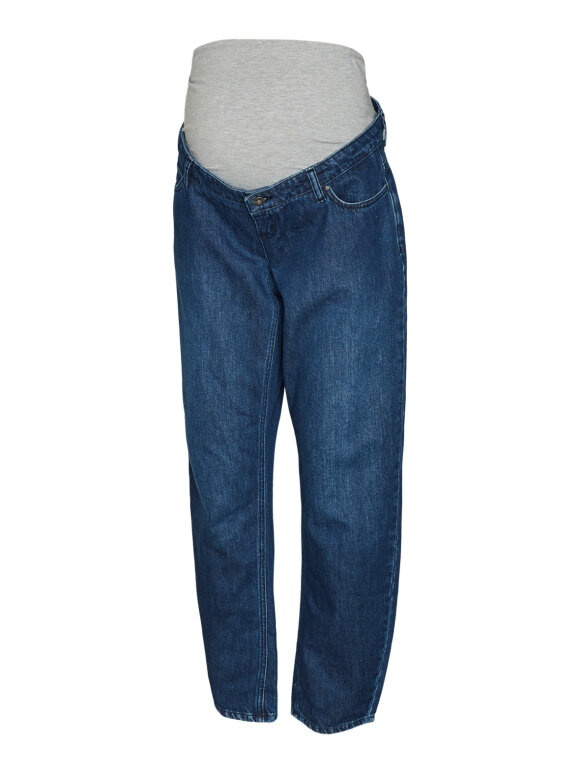 Mamalicious - Kaigo mom jeans - blue