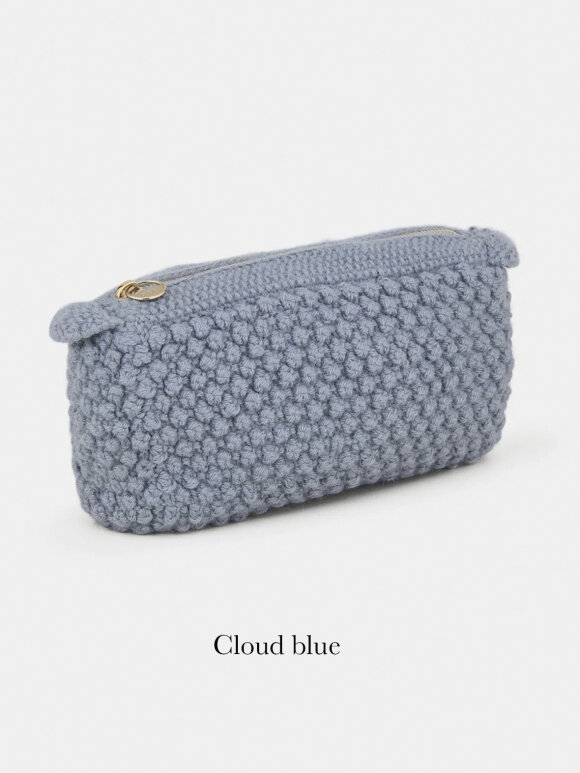 AIAYU - Helen classic Clutch - cloud blue