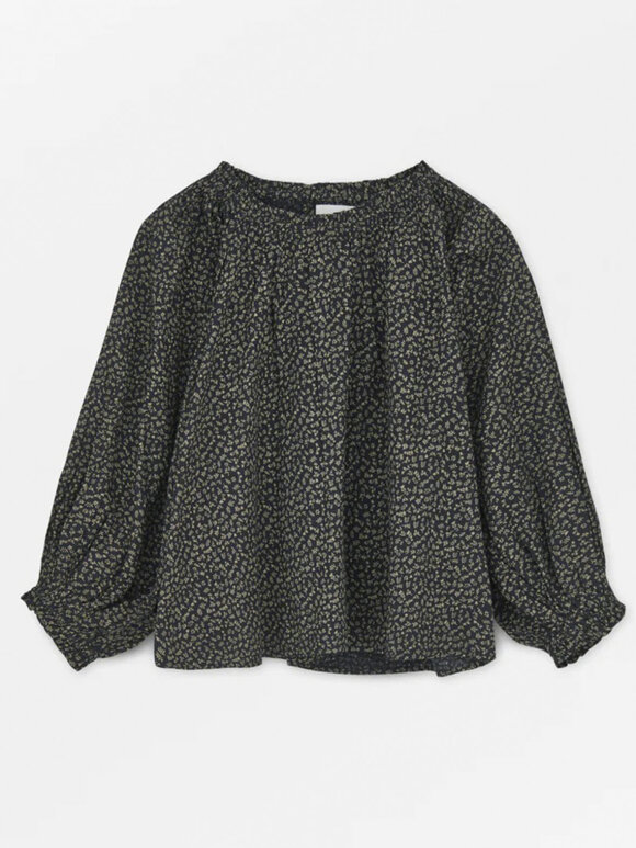 Skall Studio - Carla blouse - eline print black/beige